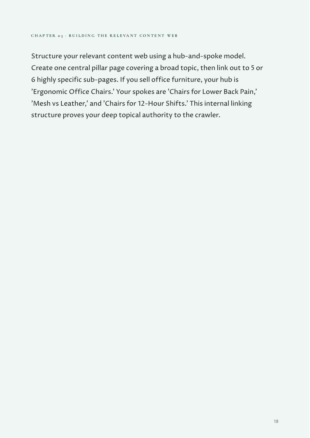 The AI Visibility Playbook · 35 pages, page 18