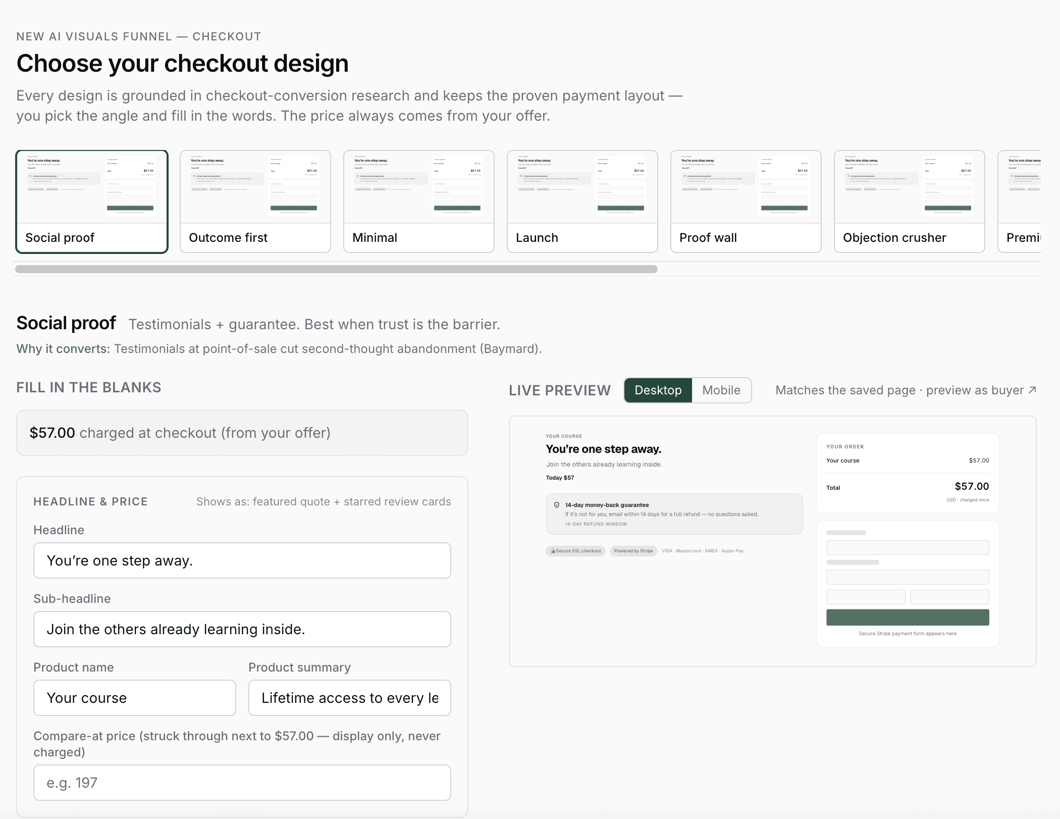Checkout — Knola