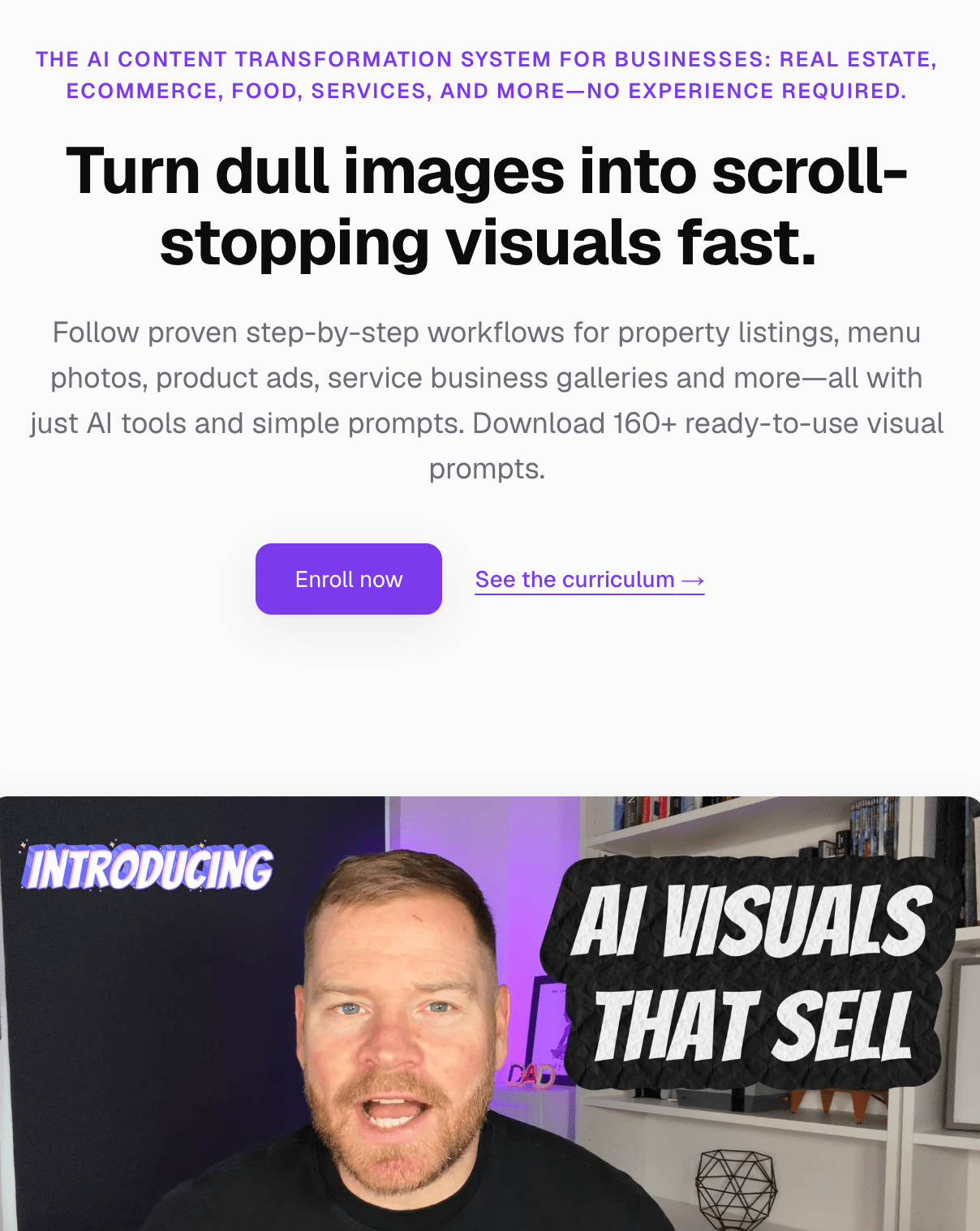 A sales page built on Knola